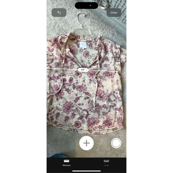 NWOT MISA Basia Siena Pink Paisley Floral Chiffon Flutter Sleeve Top, XS $210 B1 - Picture 10 of 10